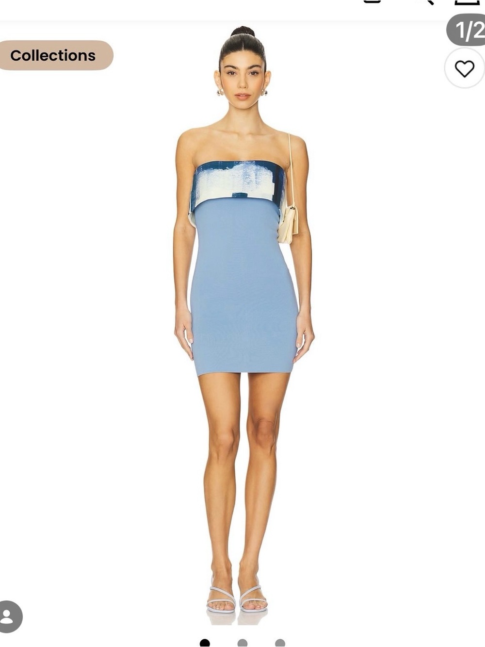 Alexis blue mini dress